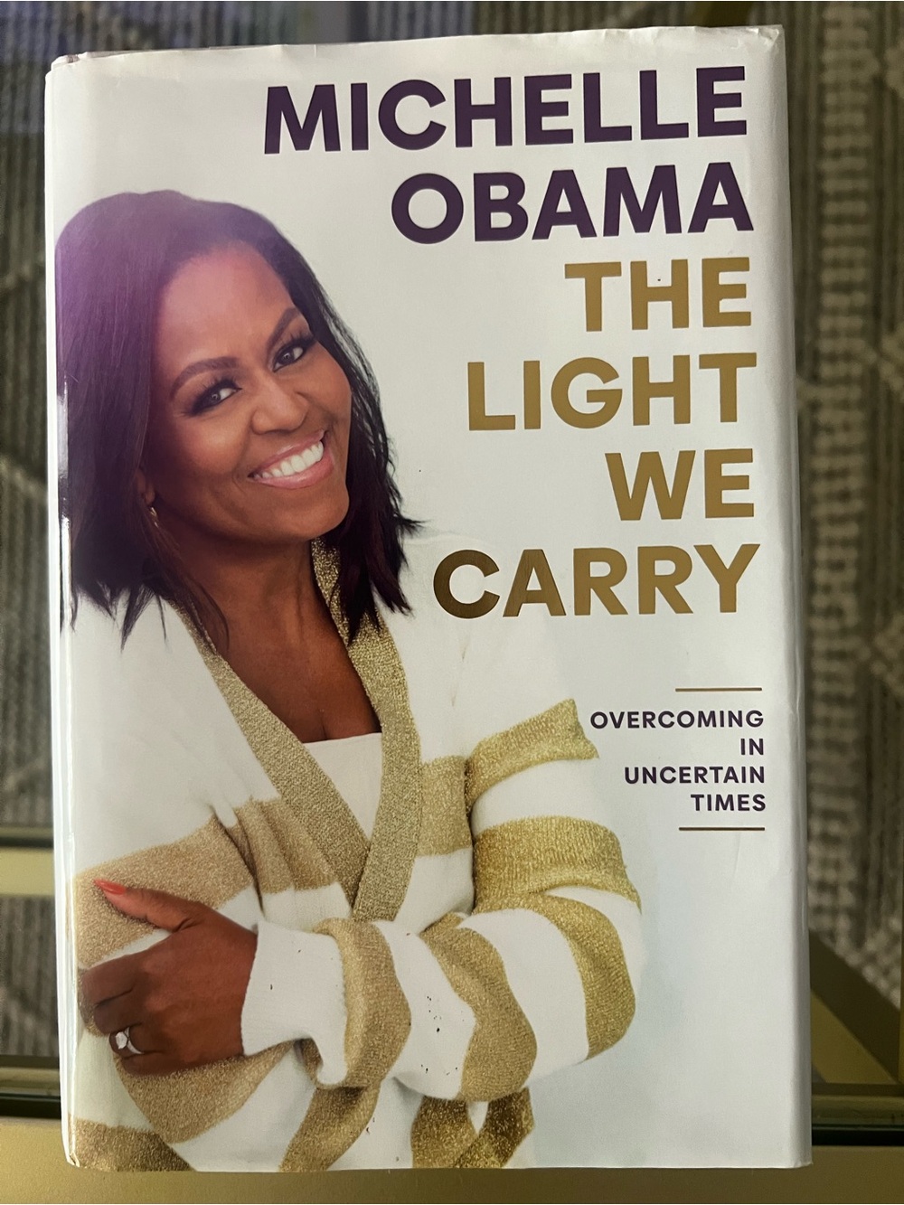 Michelle Obama "The Light We Carry" Hardcover Book